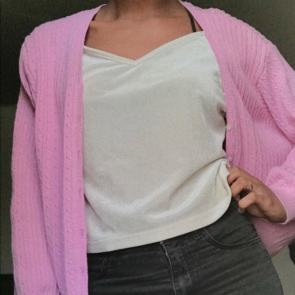 Cute Pink Cardigan
